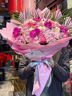 Pembemsi Sevgi Buketi